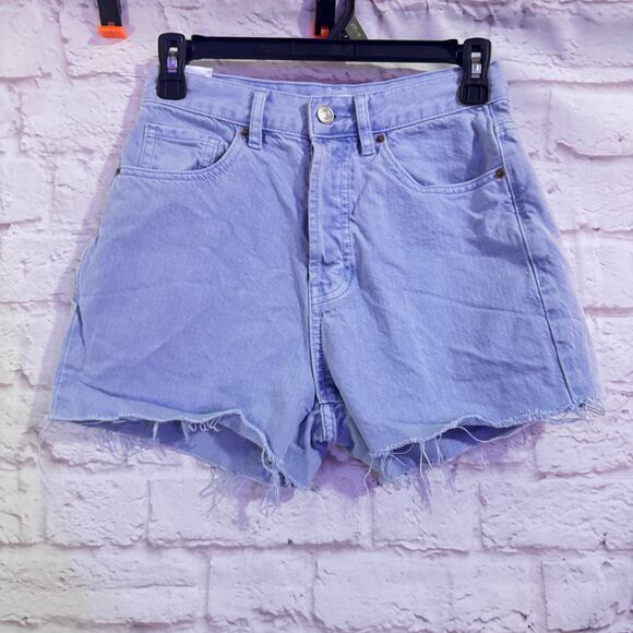 PacSun Dad Jean Cut off Button Fly  Shorts 25 - Picture 1 of 8